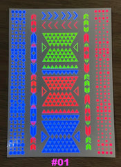 Tatouage temporaire neon