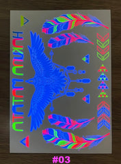 Tatouage temporaire neon
