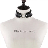Choker en cuir