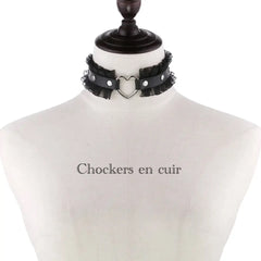 Choker en cuir