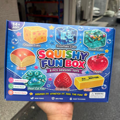 Squishy fun box (8 pc)