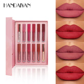 Coffret de 12 rouge Ă lĂšvres mat