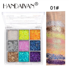 Mini palette pailleté