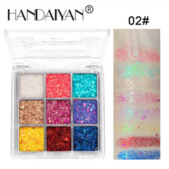 Mini palette pailleté