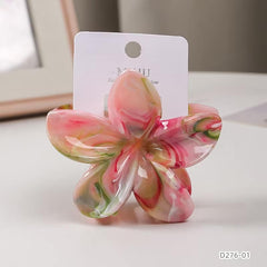 Petite pince à cheveux tipanier MARBRÉ