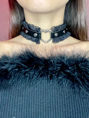 Choker en cuir