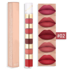 Rouge à lèvres 5 en 1