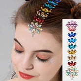 Stickers en strass pour les cheveux