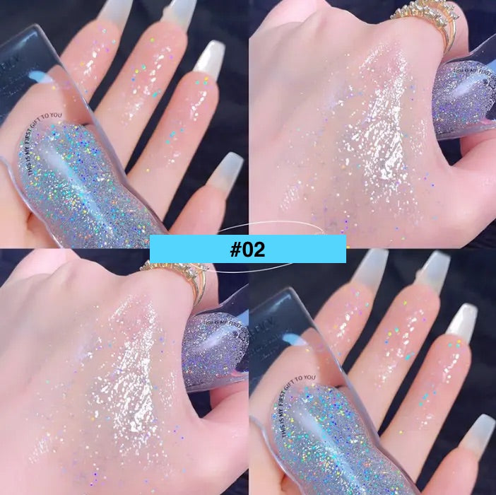 Gel pailleté