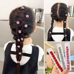 Set de mini pinces roses (10 pc)