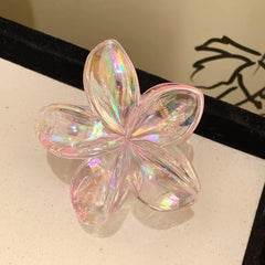 Petite pince à cheveux tipanier transparent