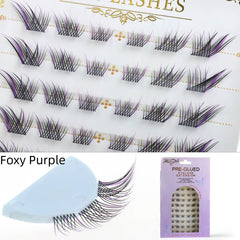 Faux cils auto adhésif ombrés