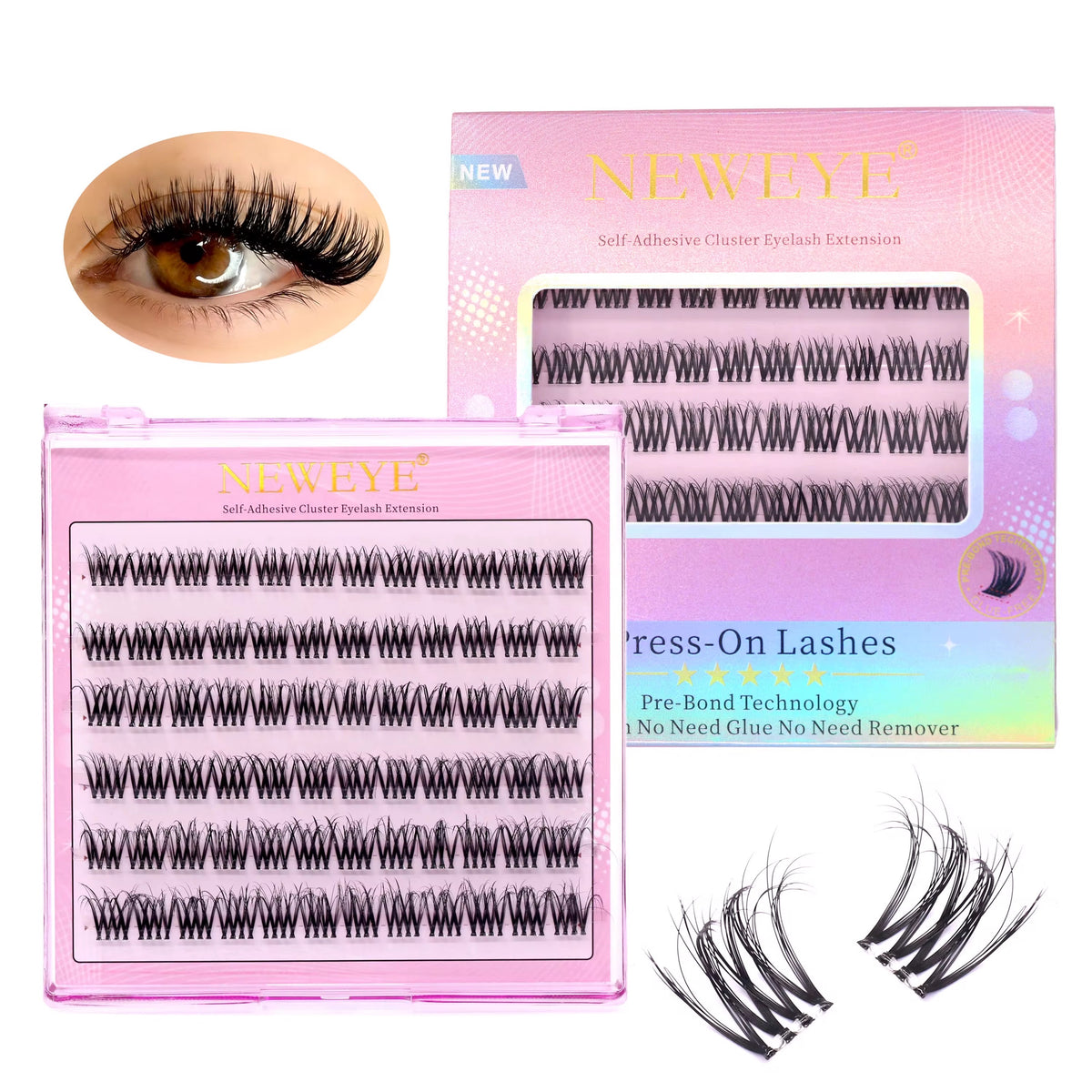 Faux cils auto-adhésif DIY