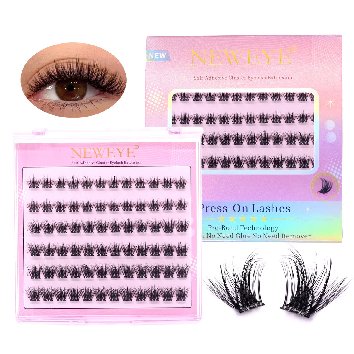 Faux cils auto-adhésif DIY