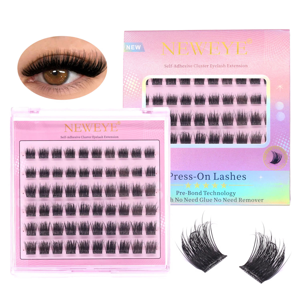 Faux cils auto-adhésif DIY