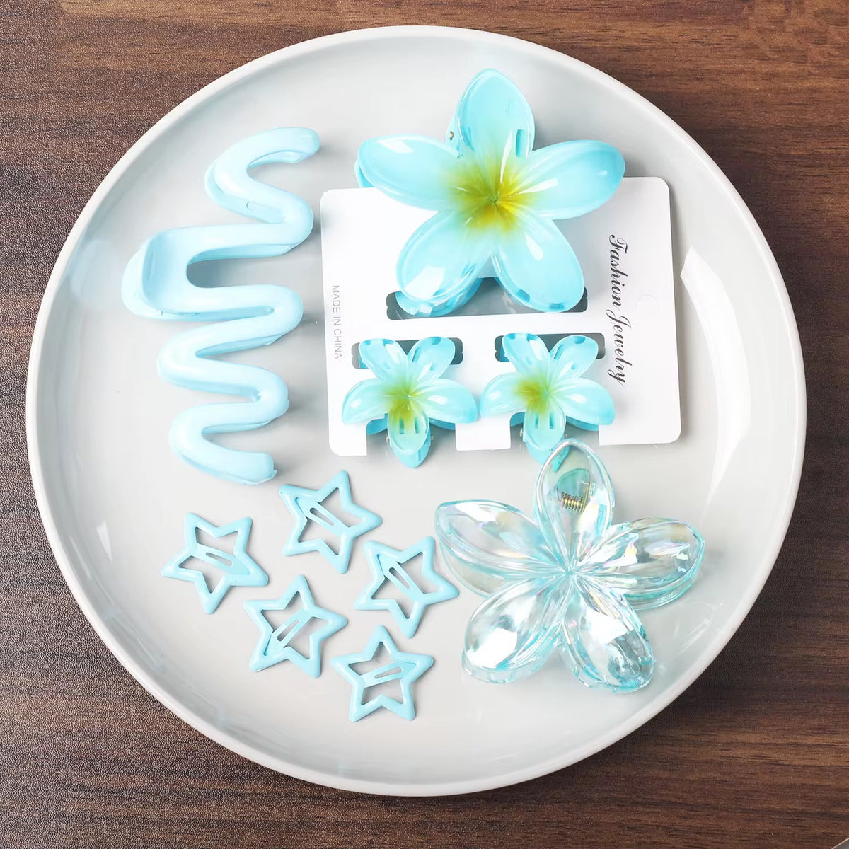 Set pour les cheveux (9 pc)