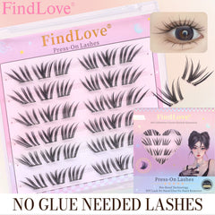 Faux cils auto adhésif style manga