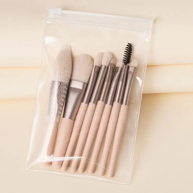 Set de 8 pinceaux à maquillage