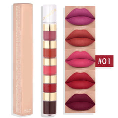 Rouge à lèvres 5 en 1