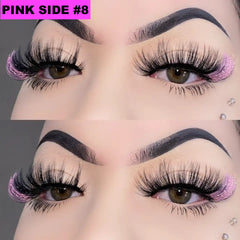 Faux cils pailletés